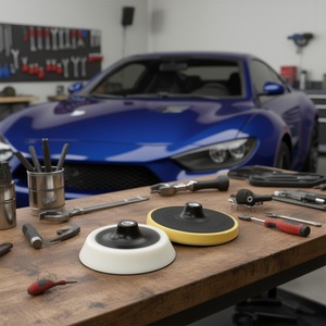 Tampons de polissage en polyuréthane 150 mm pour le detailing automobile et la finition des surfaces - Product Image 3