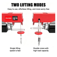 Nouveau Treuil Électrique à Câble Métallique sans Fil Micro 220V, Capacités 100kg, 200kg, 500kg, Vente en Gros Fabricant