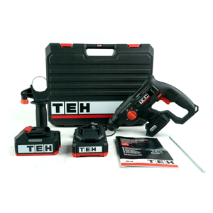 TEH Cordless Tool Combo <span class=keywords><strong>kit</strong></span> 20V Impact Hammer Drill Set di utensili elettrici a batteria - Product Image 5