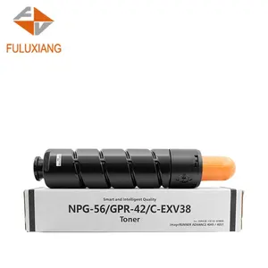 Copier Toner Cartridge FULUXIANG Compatible NPG56 GPR42 C-EXV38 CEXV38 Copier Toner Cartridge For Canon IR4045/4051/4245/4251