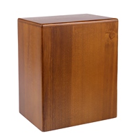 Urna Funeraria de Madera Vintage Ecológica de Alta Calidad Personalizada de Fábrica para Perros y Gatos, Caja Funeraria Hecha a Mano