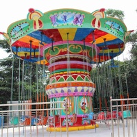 Manège de fête foraine, jeu mécanique, attractions de parc d'attractions, manège à 36 places, balançoire volante pour enfants et adultes