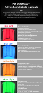 Appareil complet pour la croissance des cheveux et les soins du visage / <span class=keywords><strong>Synthétiseur</strong></span> de soins du cuir chevelu - Product Image 5
