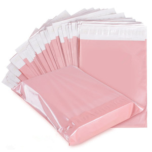 Fabricante <span class=keywords><strong>Pink</strong></span> Eco Friendly Plastic Polymailers Mailing Courier Packaging Bolsas de envío - Product Image 1