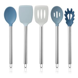 Perfect Quality Silicone Kitchen Utensil <b>Set</b> Easy to Clean <b>Nonstick</b> <b>Cookware</b> Kitchen Utensils Silicone - Product Image 1