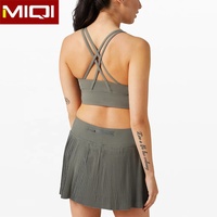MIQI vente en gros soutiens-gorge de sport vierges pour femmes soutien-gorge de sport croisé grande taille 3xl pour femmes