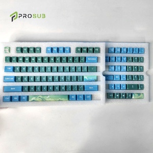 Prosub Dye Thăng Hoa Khoảng Trống <span class=keywords><strong>Keycaps</strong></span> PBT Chất Liệu Tùy Chỉnh In Ấn 3D Thăng Hoa Bàn Phím Cơ Khí Keycap - Product Image 2