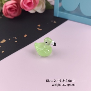 ของตกแต่งรูปนกฟลามิงโกเรซิ่นขนาดเล็ก 3 มิติ สำหรับตกแต่งสวนเทพนิยาย ตกแต่งเค้ก งานฝีมือ และเครื่องประดับ - Product Image 6