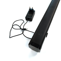 Nouvelle barre de son avec haut-parleur puissant 60W, woofer 5,5 pouces, 3 haut-parleurs en aluminium et plastique pour système de cinéma maison, caisson de basses passif, télécommande