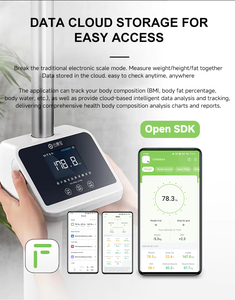 BMI Électronique Bluetooth Smart Hauteur et Échelle <span class=keywords><strong>de</strong></span> Graisse Corporelle Plate-Forme Renforcée Machine <span class=keywords><strong>De</strong></span> Mesure <span class=keywords><strong>De</strong></span> Poids Commerciale - Product Image 6