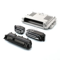 Caja de aluminio para conectores automotrices, HD-80-121HAS de caja de PCB ECU para MG641756-5/MG642474-5/121-1534512-3, 80 y 3/1743275 pines