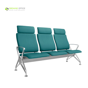 Silla de Banco de espera pública de oficina de 4 plazas de aleación de aluminio de aeropuerto moderno - Product Image 5