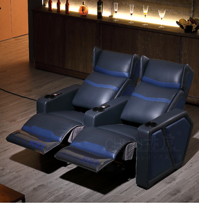 Moderne Confortable Multifonctionnel Électrique Inclinable Canapé Chaise En Cuir Véritable Home Cinéma Meubles Hôtel Théâtre Meubles - Product Image 1