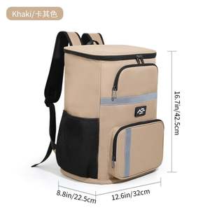 Mochila Nevera Aislada Reutilizable de 20L, Bolsa Térmica para Almuerzo a Prueba de Fugas, para Senderismo y Camping, Regalos Promocionales Personalizados - Product Image 4