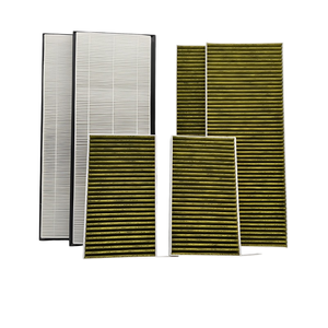 Filtre d'habitacle et filtre <span class=keywords><strong>de</strong></span> climatisation pour conducteur, directement <span class=keywords><strong>de</strong></span> l'usine, compatible avec Tesla Model Y/3, pièces OE 1658375-00-A et 1107681-00-A - Product Image 1