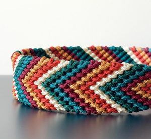 <span class=keywords><strong>Collar</strong></span> de Perro Martingale de Lujo Estilo Bohemio Personalizado, Nuevo Estilo, Colorido, de Paracord Ancho con Cintas Elegantes y Patrón de Rayas - Product Image 4