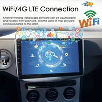 Radio para Auto con GPS, Android 13, Control por Voz con IA, 8GB+128GB, para VW Passat 2010-2014, USB, Android Auto, 1 Año de Garantía
