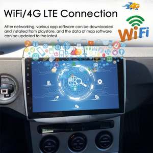 Autoradio stéréo Android 13 avec GPS, 8 Go + 128 Go, commande vocale IA, CarPlay sans fil, vidéo multimédia pour VW Passat B7 CC 2010-2016 - Product Image 6