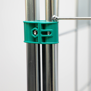 Carrello Pieghevole Logistico OEM in Rete Metallica a Quattro Lati per Magazzino, Capacità di Carico 500kg, Vendita Calda - Product Image 6