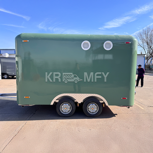 รถพ่วงคาราวานพร้อมครัวครบชุด รถเข็นขายพิซซ่าและทาโก้ รถบาร์เคลื่อนที่ รถขายกาแฟ รถขายอาหารเคลื่อนที่ - Product Image 2