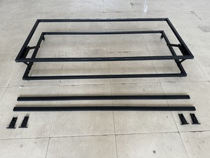 Dernier modèle de cadre de <span class=keywords><strong>lit</strong></span> double King avec <span class=keywords><strong>lit</strong></span> de rangement coulissant <span class=keywords><strong>gris</strong></span> - Product Image 6