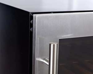 24 ''145L thép không gỉ điện nước giải khát mát bia trung tâm ngay lập tức tủ lạnh khách sạn RV sử dụng điều chỉnh nhiệt độ phạm vi-10C - Product Image 5