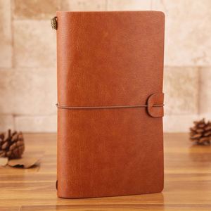 Custom Luxury Business Office Style Travel <b>Journal</b> Vintage A5 PU Leather Cover New Design Loose-leaf A4 A6 Sizes Notebook - Product Image 1