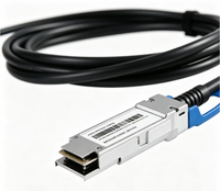 Kabel DAC Breakout 400G QSFP-DD ke 4x100G QSFP28, Splitter Tembaga Pasif untuk Ekspansi Port Switch Pusat Data