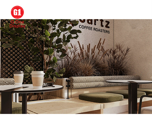 Customized LED Coffee Shop Display Furniture with Modern Design for Retail and Home Decor - Product Image 5