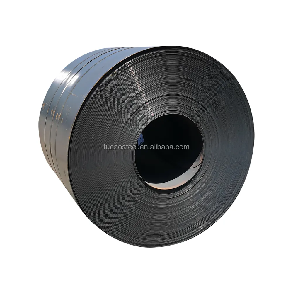 high strength hrc crc g550 q235 s235jr hot rolled black iron metal carbon steel coil