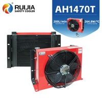 Radiador enfriador de aceite de aluminio de grado industrial para perforadoras, intercambiador de calor marino, pedido mínimo de una unidad, garantía de un año