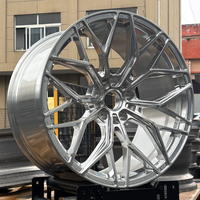 Jantes de voiture forgées concaves profondes en alliage T6061 polies 18-22 pouces 5*112 5*114.3 5*120 pour M3 M4 M5 M8 RS6 RS7 S4 S5 S7