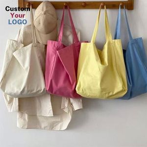 Canvas <b>Tote</b> <b>Bag</b> Candy Color Letter Print Shoulder Handbag Zipper Shopping <b>Bag</b> for Women Girls Student Daily <b>School</b> - Product Image 6