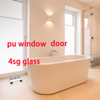 Proveedor de Ventanas de PU, Perfiles de GRP/FRP Resistentes a la Intemperie, Perfiles Compuestos de Fibra de Vidrio para Infraestructura Exterior