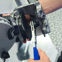 Clé à étrier de frein de voiture à piston simple, double ou quadruple avec outil d'écartement de piston à cliquet – Outils de véhicule pour l'installation