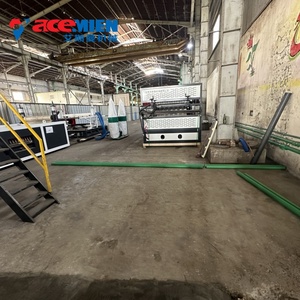 เครื่องขึ้นรูปกระเบื้องหลังคาเคลือบเงา เครื่องจักรผลิตแผ่นหลังคาพีวีซีพลาสติก - Product Image 3