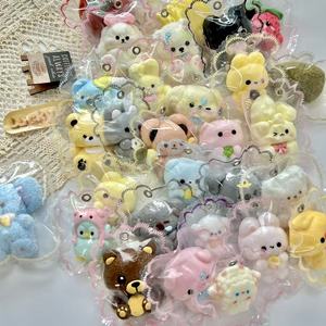 Luckykoo Mini Animali Squishy Giocattoli Antistress Personalizzati Portachiavi Taba Squishy Giocattoli Antistress per <span class=keywords><strong>Bambini</strong></span> - Product Image 1