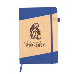 Libreta de Cuero Sintético con Aspecto de Bambú Ecológico, Grabado Láser con Logotipo Personalizado, con Cubierta de Poliuretano, con Regalo - Product Image 5