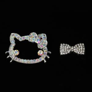 Nieuwe Metalen Bling Diamant Designer Charms Telefoonhoesje Ipadhoesje Decoratie Charm Tas Schoenen Kleding Accessoires DIY Knutselwerk - Product Image 4