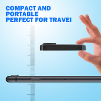 Cargador Rápido GaN Compacto de 35W con Doble Puerto USB-C Plegable para Dispositivos Móviles, Enchufe Europeo, Superventas