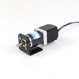 Motor paso a paso híbrido MingYang NEMA17 de 28 mm con motor de CC de 1.8, reductor de turbina 28GP-28ST, caja de engranajes planetaria, soporte, 2 fases, 12 V CC - Product Image 5