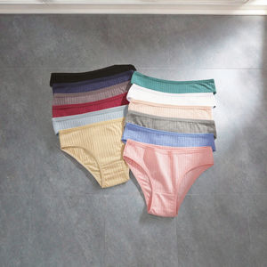 Culottes en coton antibactériennes fines mi-hautes toutes saisons pour femmes – Douces, confortables et tricotées pour un usage quotidien - Product Image 3