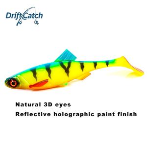 DriftCatch 15cm 20g Leurre souple en PVC - 8 couleurs, appât de poisson réaliste pour le marlin, les prédateurs de rivière et d'eau salée - Product Image 4