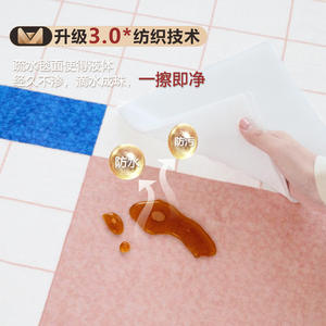 Alfombra Moderna de Diseño Geométrico Rectangular, Resistente a las Manchas, para Sala de Estar, Dormitorio, Estudio, Fácil de Limpiar con Aspiradora, No Requiere Lavado, Nuevo Estilo 2025 - Product Image 3