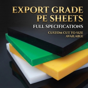 Lámina <span class=keywords><strong>de</strong></span> Polipropileno <span class=keywords><strong>de</strong></span> Alta Densidad, Tablero UHMW-PE para Ingeniería, Hecho <span class=keywords><strong>de</strong></span> Material <span class=keywords><strong>de</strong></span> Bloque HDPE, 1220x2440mm, 0.5-30mm - Product Image 1