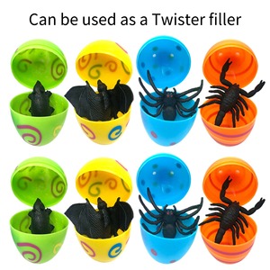 Juguetes de Plástico de Simulación de Escorpión, Murciélago, Rata y Araña Negros de Jincan para Halloween, Novedad, Venta al por Mayor para Niñas - Product Image 2