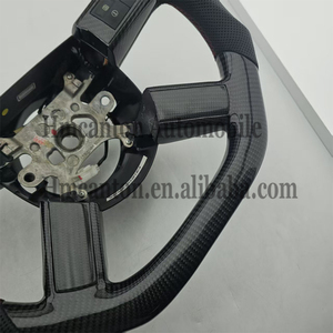 Quality Wholesale Perforated Leather Carbon Fiber Steering <b>Wheel</b> for Chrysler 300C Car Steering <b>Wheel</b> - Product Image 5
