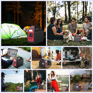 Di động 150W năng lượng lưu trữ Trạm điện sửa đổi Sine Wave Pin xì gà nhẹ hơn năng lượng mặt trời pin bên ngoài AU EU Anh JP - Product Image 2