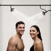 Douche double haute pression 2026 pour deux personnes, système de douche à deux têtes pour couples