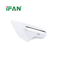 IFAN Kit de 7 pièces pour sanitaires, fixation murale, installation rapide DIY, support mural pour salle de bain, tout le nécessaire inclus pour les propriétaires
